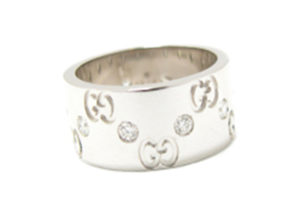 グッチ アイコン ワイド ダイヤリング　買取情報