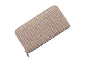 ミュウミュウマテラッセジップアラウンド買取情報