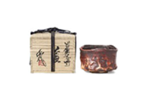 志野焼買取情報 炎舞志野 山田和 茶碗