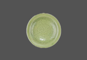 中国青磁買取情報　耀州窯 花紋 盤