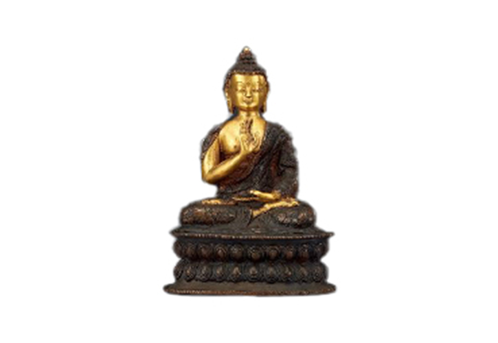 中国仏像買取情報　銅鍍金 仏像