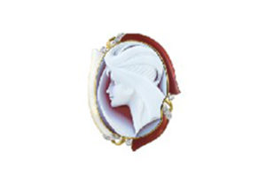 カメオ買取情報｜シェル ストーン マルチカラー ブローチ