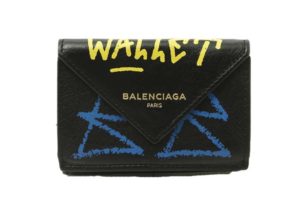 財布買取実績バレンシアガコンパクトウォレット