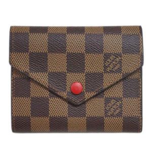 ダミエ ポルトフォイユヴィクトリーヌ （ルージュ）N41659買取相場