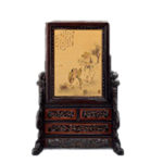 紫檀製 清代屏風