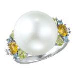 パールマルチカラー リング