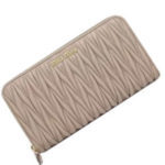 ミュウミュウ マテラッセ ジップアラウンド