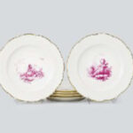 ミントン 天使文 皿