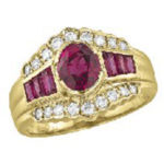 ルビー ダイヤモンド リング