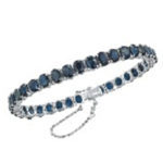 ブルー サファイア ブレスレット