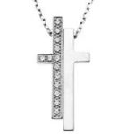 セパレート クロスモチーフ ネックレス