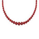血赤珊瑚 ネックレス