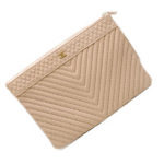 シャネル キャビアスキン ポーチ