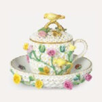 マイセン スノーボール カップ＆ソーサー