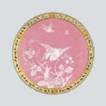 ミントン エナメル 金彩皿