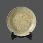 青磁越州窯 連弁文 皿