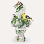 マイセン スノーボール 飾り壺