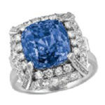 カラーチェンジ サファイア ダイヤリング