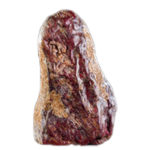 鶏血石 山水置物