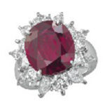 ルビー ダイヤモンド リング