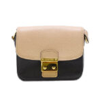 ミュウミュウ カーフロング ショルダーバッグ