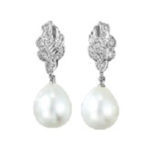 パールダイヤ イヤリング