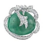 エメラルド ダイアモンド ペンダントトップ