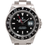 ロレックス GMTマスター 16700 SS×PT AT 黒文字盤