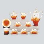 オールドノリタケ 花鳥文 コーヒーセット