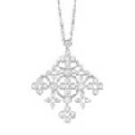 ダイヤモンド ペンダント ホワイトゴールド