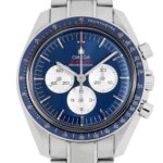 スピードマスター クロノグラフ 42mm ブルー 522.30.42.30.03.001東京 2020 リミテッドエディション