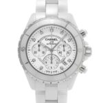 J12 クロノグラフ  ホワイトセラミック 9Pダイヤ 41mm H2009