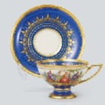 ドレスデン 貴婦人 カップ&ソーサー