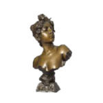 ブロンズ像 DIENE エマニュエル ヴィラニス Ｈ57ｃｍ