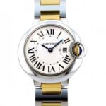 バロンブルー SM W2BB0010 ステンレス×イエローゴールド シルバー文字盤