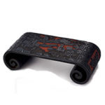 山水人物文 清後期代台