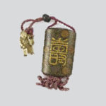 蒔絵 寿字菊文印籠