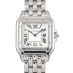 パンテール MM WSPN0007 ステンレス シルバー文字盤