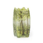 ドーム 夏景色文 花瓶