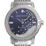 ミッドナイト ダイヤモンド ドロップ オート 29mm WG ブレス MIDAHM29WW004