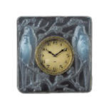 ラリック INSEPARABLES 置時計