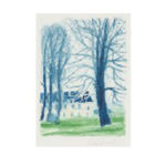 アンドレ ブラジリエ風景 水彩