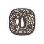 鍔 登龍門図 透