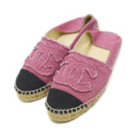 シャネル シューズ デニム