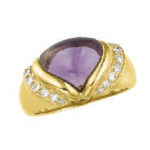 ブルガリ アメジスト リング