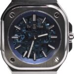 ベル&ロス BR05スケルトンブルー LIMITED BR05A-BLU-SKST/SST