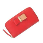 クロエ レザーボウ ラウンド