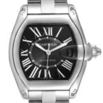 ロードスター LM W62041V3 ステンレス ブラック文字盤