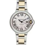  バロンブルー W2BB0002 ステンレス×イエローゴールド シルバー文字盤