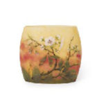 ドーム 梨の花文 花器